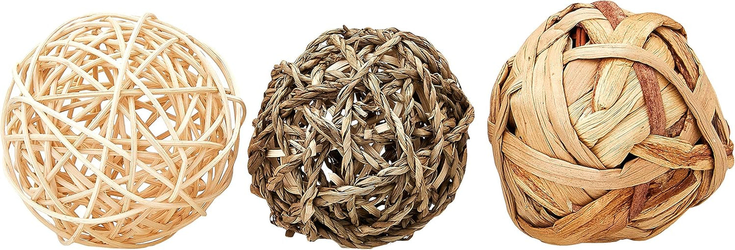 Rosewood Trio Of Fun Balls | 8 cm