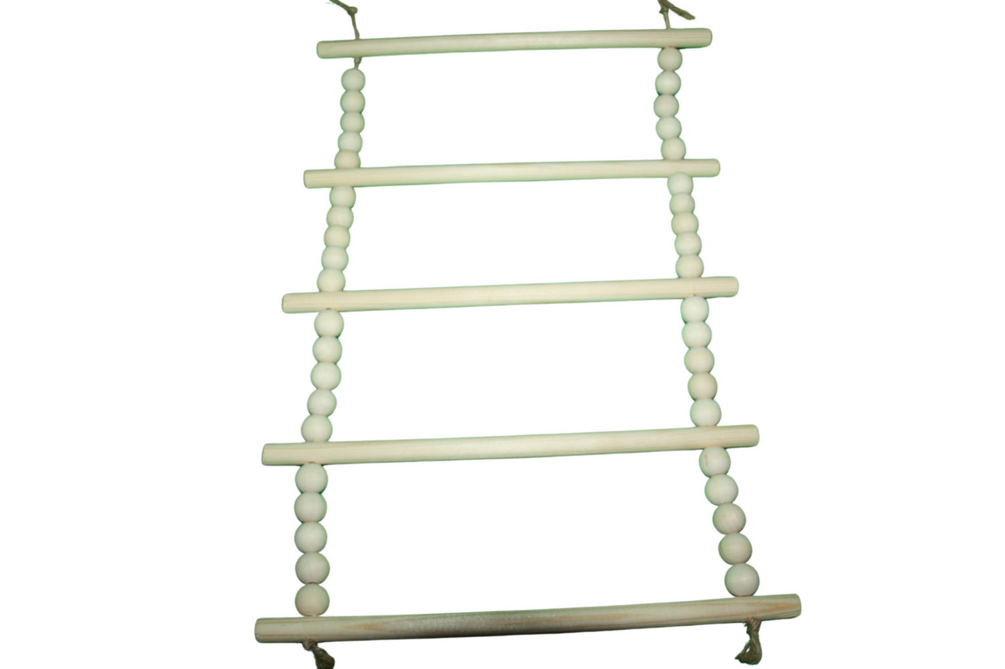 Natuurlijke Houten Ladder | Voor Knaagdieren & Gevogelte