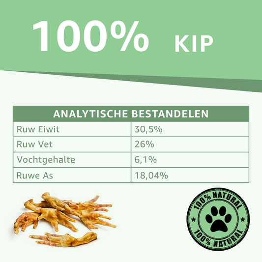 Kippenpoten 160gr | Woef Woef Snacks
