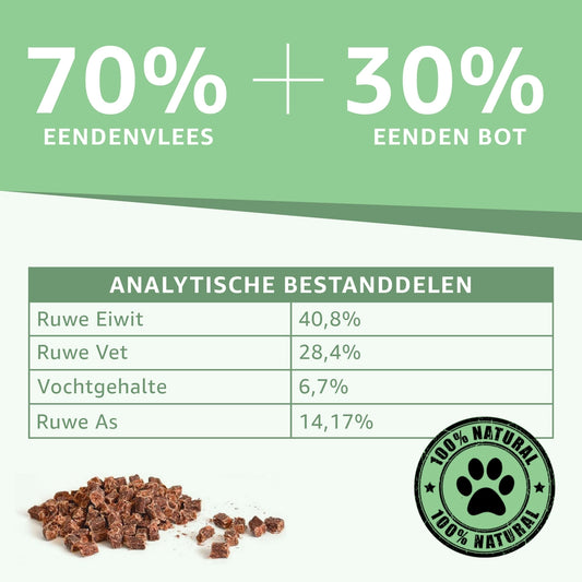 Puppy Training Snacks Eend |  Woef Woef Snacks